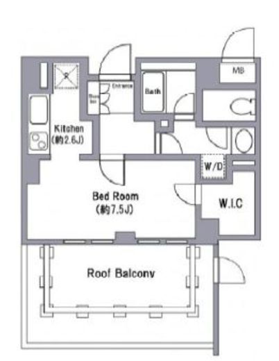 プライムアーバン用賀 314 間取り図