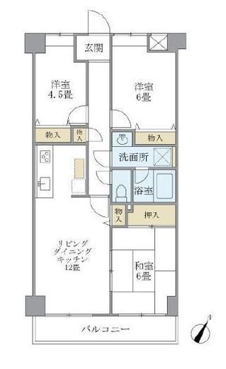 KDXレジデンス田園調布 103 間取り図