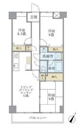KDXレジデンス田園調布 103 間取り図