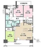 音羽パークハウス 9階 間取り図