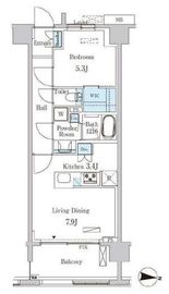 オアーゼ池上テラス 508 間取り図