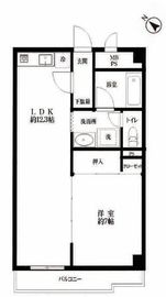 飯田橋ハイタウン 4階 間取り図