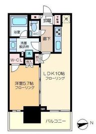 アトラスタワー曳舟 4階 間取り図