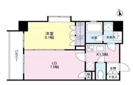 リバーレ池袋 1005 間取り図