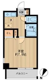 プライムアーバン新宿落合 307 間取り図
