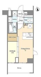 La Douceur志茂 (ラドゥセール志茂) 507 間取り図