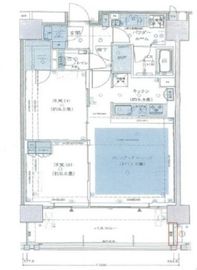 三田聖坂ガーデンレジデンス 4階 間取り図