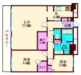 東京シーサウスブランファーレ 28階 間取り図