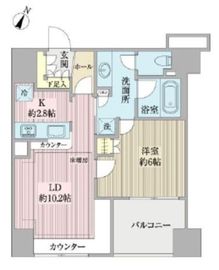 ベリスタ横浜 5階 間取り図