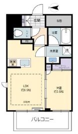 ネベル赤羽 4階 間取り図
