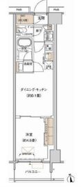 プライムネクサス大森北 715 間取り図