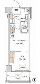 プライムネクサス大森北 324 間取り図