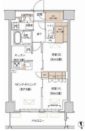 プライムネクサス大森北 325 間取り図