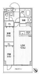 ドゥーエ曳舟 410 間取り図