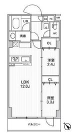 ドゥーエ曳舟 209 間取り図