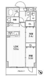 ドゥーエ曳舟 106 間取り図