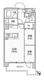 ドゥーエ曳舟 207 間取り図