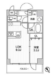 ドゥーエ曳舟 306 間取り図