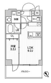 ドゥーエ曳舟 401 間取り図