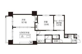 虎ノ門ガーデン 2階 間取り図