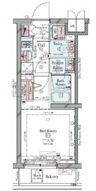 コンシェリア横濱山手 THE RESIDENCE 2階 間取り図