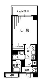 レジディア荻窪 515 間取り図