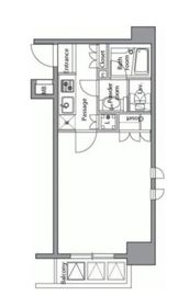 レジディア横濱関内 512 間取り図