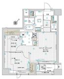 アスブルーム奥浅草 203 間取り図