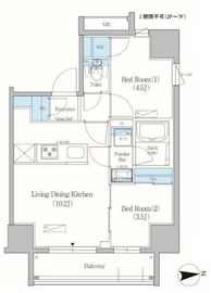 アーバネックス上野元浅草 201 間取り図