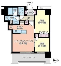 THE YOKOHAMA FRONT TOWER (ザ・ヨコハマフロントタワー) 26階 間取り図