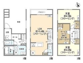 Kolet川崎宮内 (コレット川崎宮内) #01 間取り図