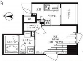 グランドコンシェルジュ神楽坂α 4階 間取り図