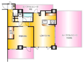 オープンレジデンシア井荻ステーションサイド 5階 間取り図