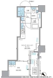 パークアクシス東日本橋 1005 間取り図