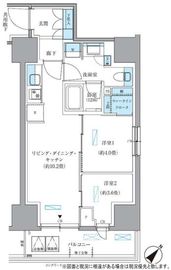 パークアクシス東日本橋 804 間取り図