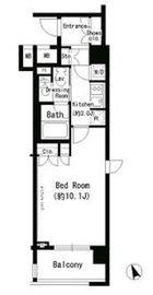 パークアクシス学芸大学 308 間取り図