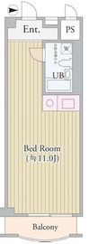 パークグレース新宿 315 間取り図