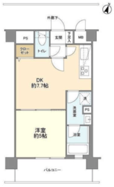 エクセルシオール高田馬場 3階 間取り図