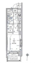 クレイシア菊川 2階 間取り図