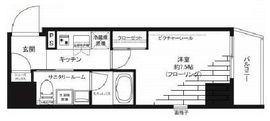 グランドコンシェルジュ神楽坂α 1階 間取り図