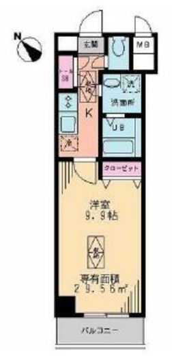 アートサイドヒルズ 304 間取り図