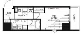 グランドコンシェルジュ神楽坂α 3階 間取り図