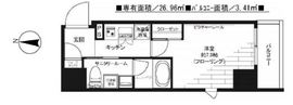 グランドコンシェルジュ神楽坂α 4階 間取り図