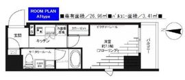 グランドコンシェルジュ神楽坂α 5階 間取り図