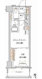 プライムネクサス大森北 539 間取り図