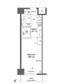 プラウドフラット鶴見Ⅰ 1013 間取り図
