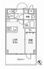ドゥーエ曳舟 204 間取り図