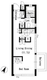 LinkS. 404 間取り図