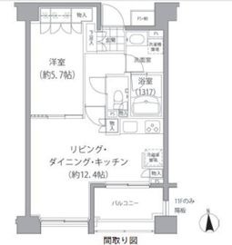 エーデル練馬 1103 間取り図
