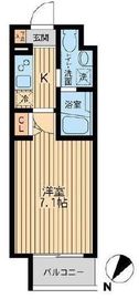 HF関内レジデンス 406 間取り図